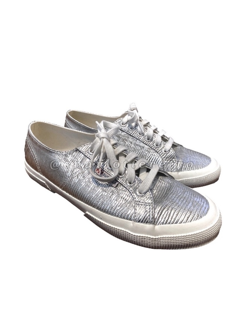 Superga • Embossed Metallic Sneakers